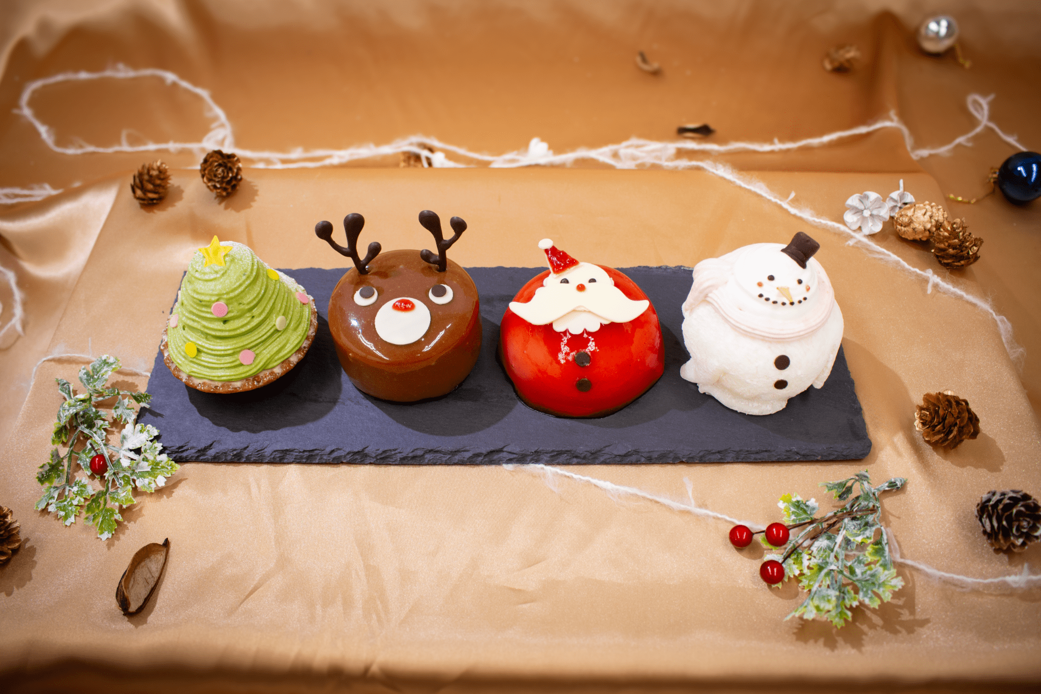 クリスマスパーティー|ショート4種| 徳島洋菓子倶楽部イルローザ