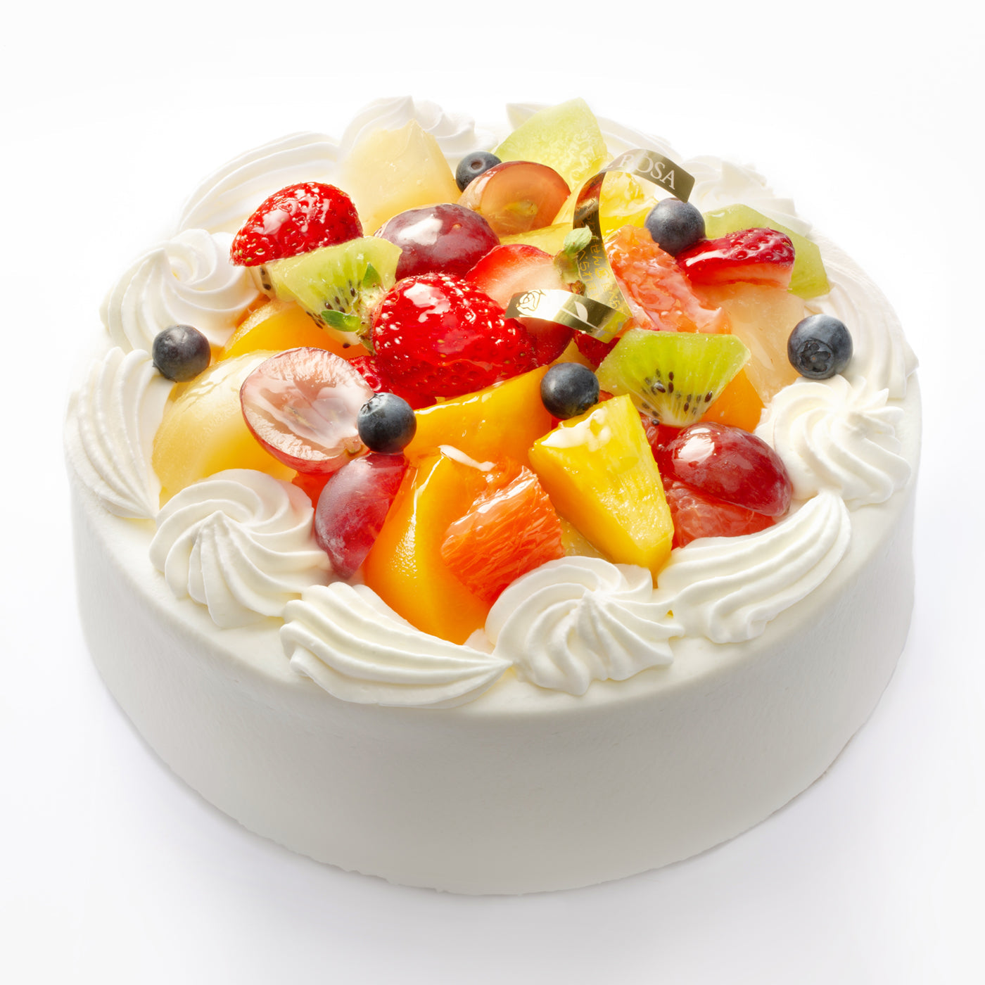 たっぷりフルーツデコレーション