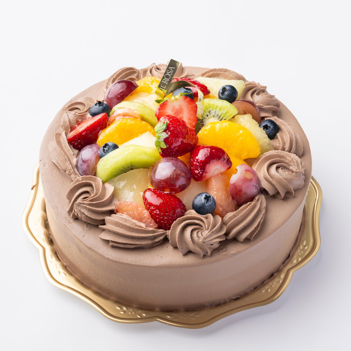 たっぷりフルーツデコレーション 生チョコクリーム