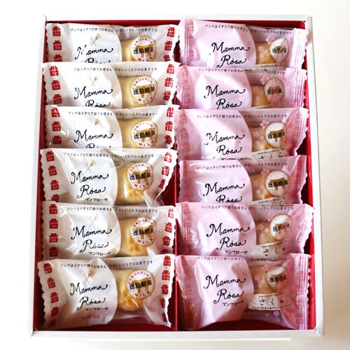季節のマンマローザアンサンブル12個入り（さくら）