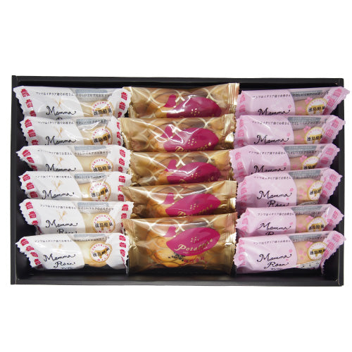 マンマローザとポテレットとさくらのマンマローザ詰合せ(17個入り)